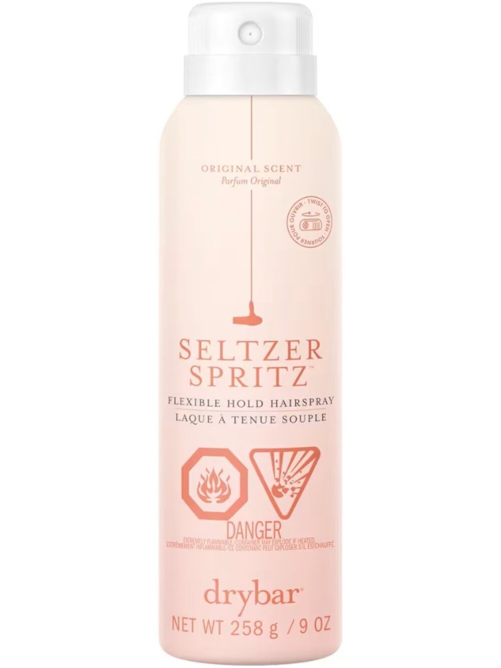 2-pack combo: Drybar Seltzer Spritz Flexible Hold Hairspray (2 x 258g / 9oz)